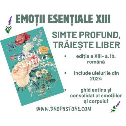 Emotii Esentiale editia 13, lb.română, ghidul tău pentru procesarea emoțiilor