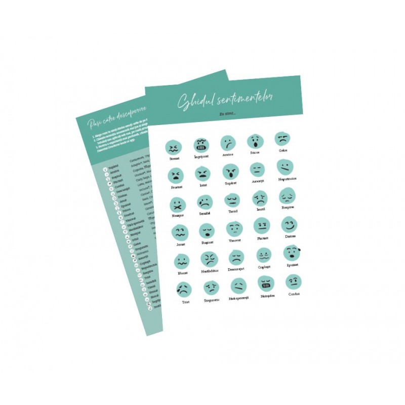 Pachet complet Emotii Esentiale +roata emotiilor+ghodul sentimentelor Pachet complet Emotii Esentiale +roata emotiilor+ghodul sentimentelor