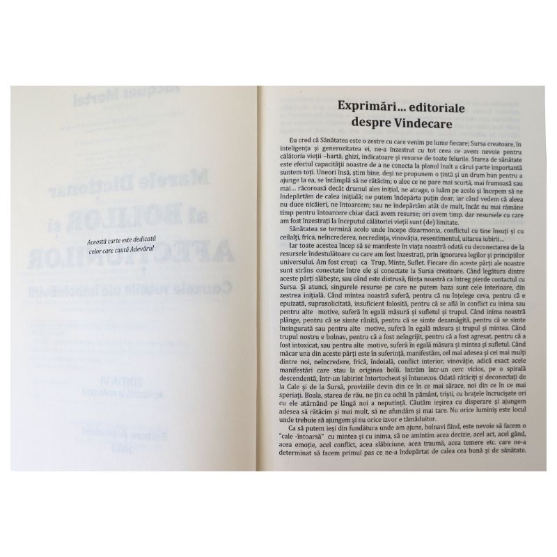 Marele dictionar al Bolilor si Afectiunilor editia a VI-a 2023, lb.romana