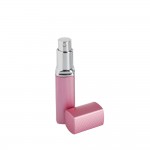 Recipient cosmetic cu pulverizator tip spray DROPY®, pentru uleiuri esentiale sau parfumuri, 12 ml Square roz