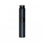 Recipient cosmetic cu pulverizator tip spray DROPY®, pentru uleiuri esentiale sau parfumuri, 8 ml mecanism Twist negru