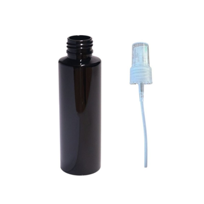 Flacon plastic, tip spray, 100 ml