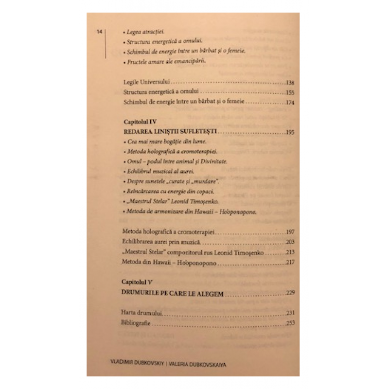 Drumurile iubirii - ghidul relatiilor armonioase - Valeria si Vladimir Dubkovskyi - ed.2020