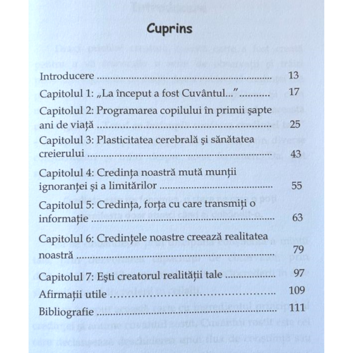 Credintele noastre creeaza realitatea noastra - Niculina Gheorghita