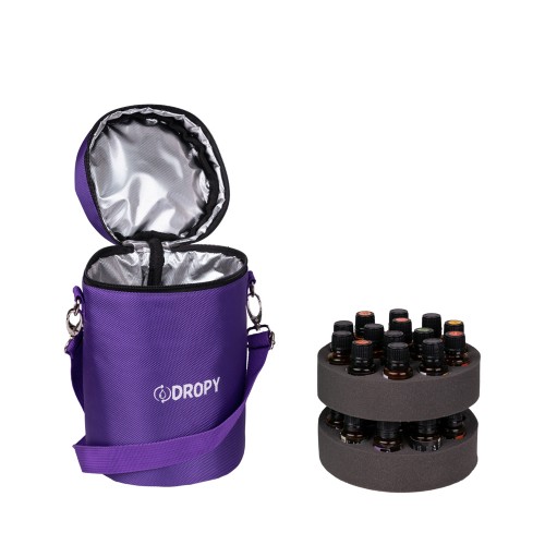 Geanta uleiuri esentiale DROPY®Lavanda No.28 termoizolanta spatiu difuzor