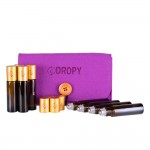 Portofel pentru 8 uleiuri esentiale DROPY® Purple No.8