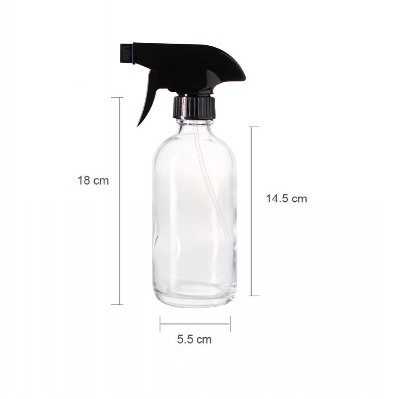 Sticla spray 250 ml transparenta
