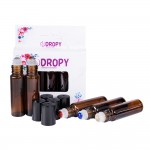 DROPY®-Set 5  sticlute roll on 10 ml cu bila color CHAKRA