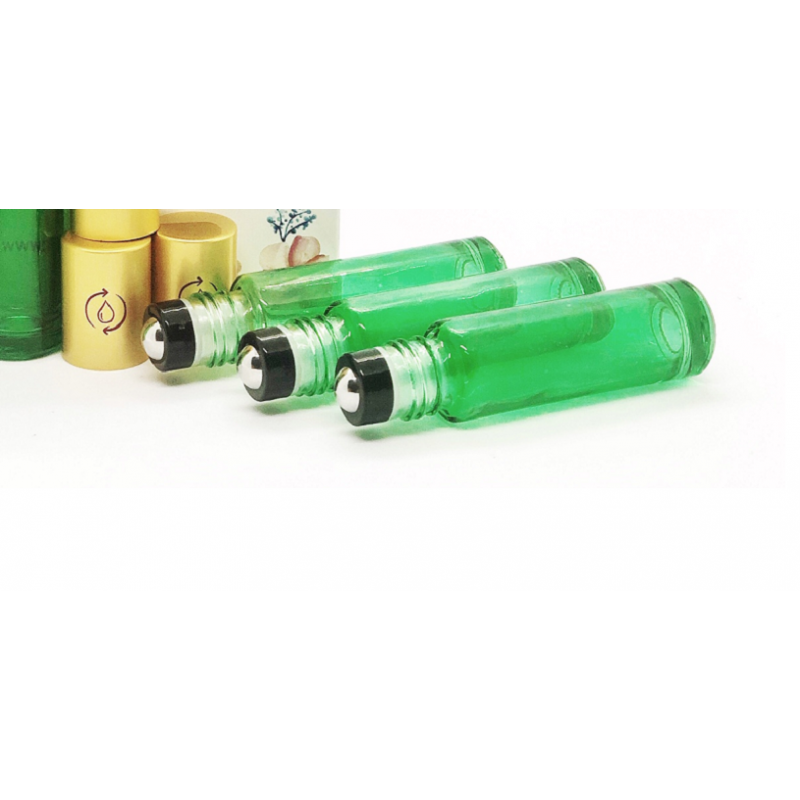 DROPY®-Set 5 sticlute roll on 10 ml verde DO