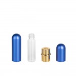 Inhalator nazal aromaterapie albastru(3 fitile incluse)