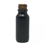 Recipient cosmetic din sticla groasa cu pipeta din sticla pentru uleiuri esentiale, blenduri, serumuri, DROPY® 20 ml, Black Edition